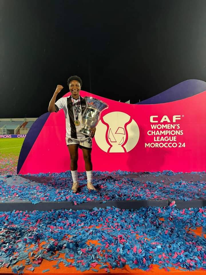 Ghana's Thelma Baffour Atuah Clinches CAF Women's Champions League Title with TP Mazembe